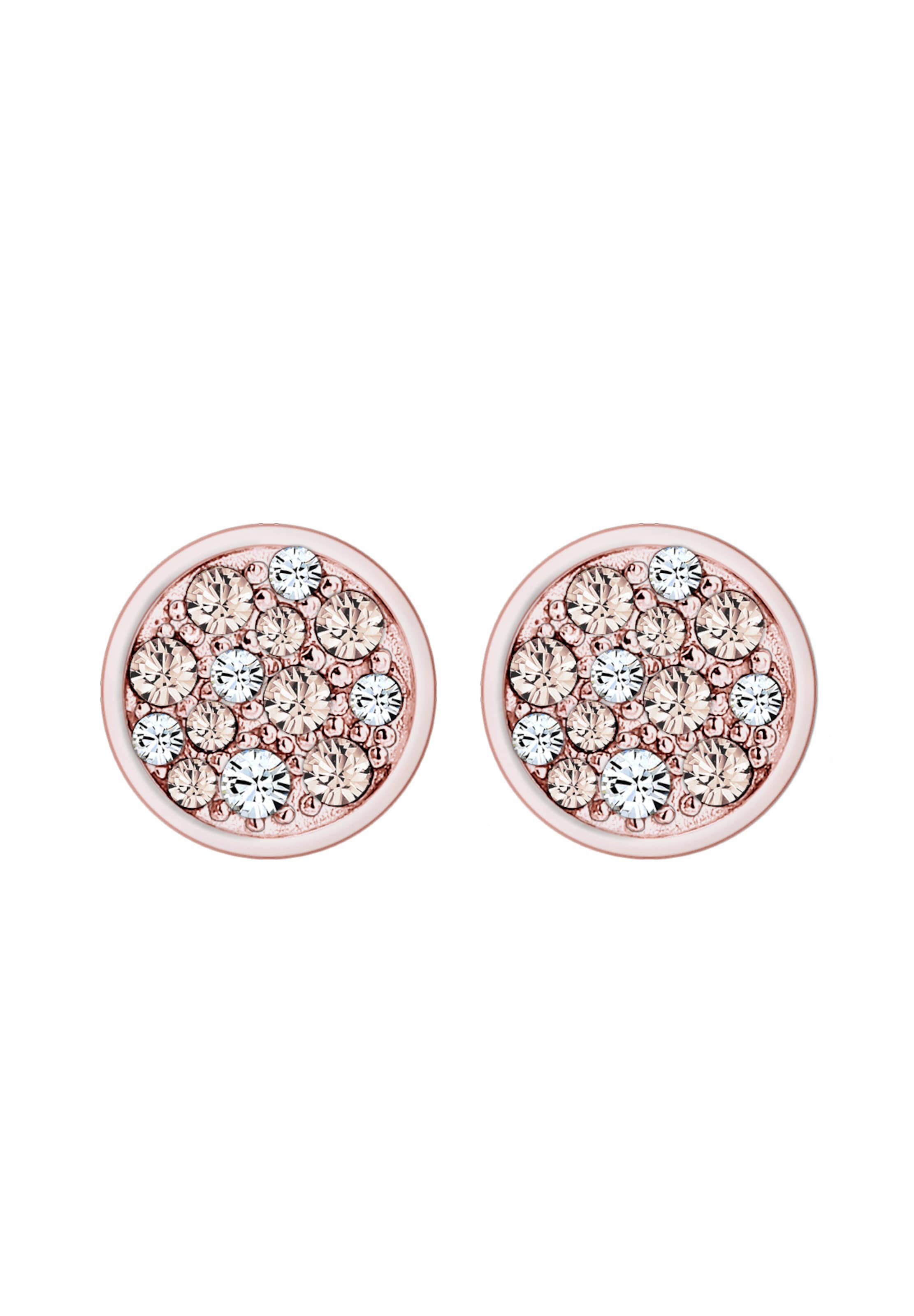 Boucles d'oreilles 'Kreis' ELLI en or : devant