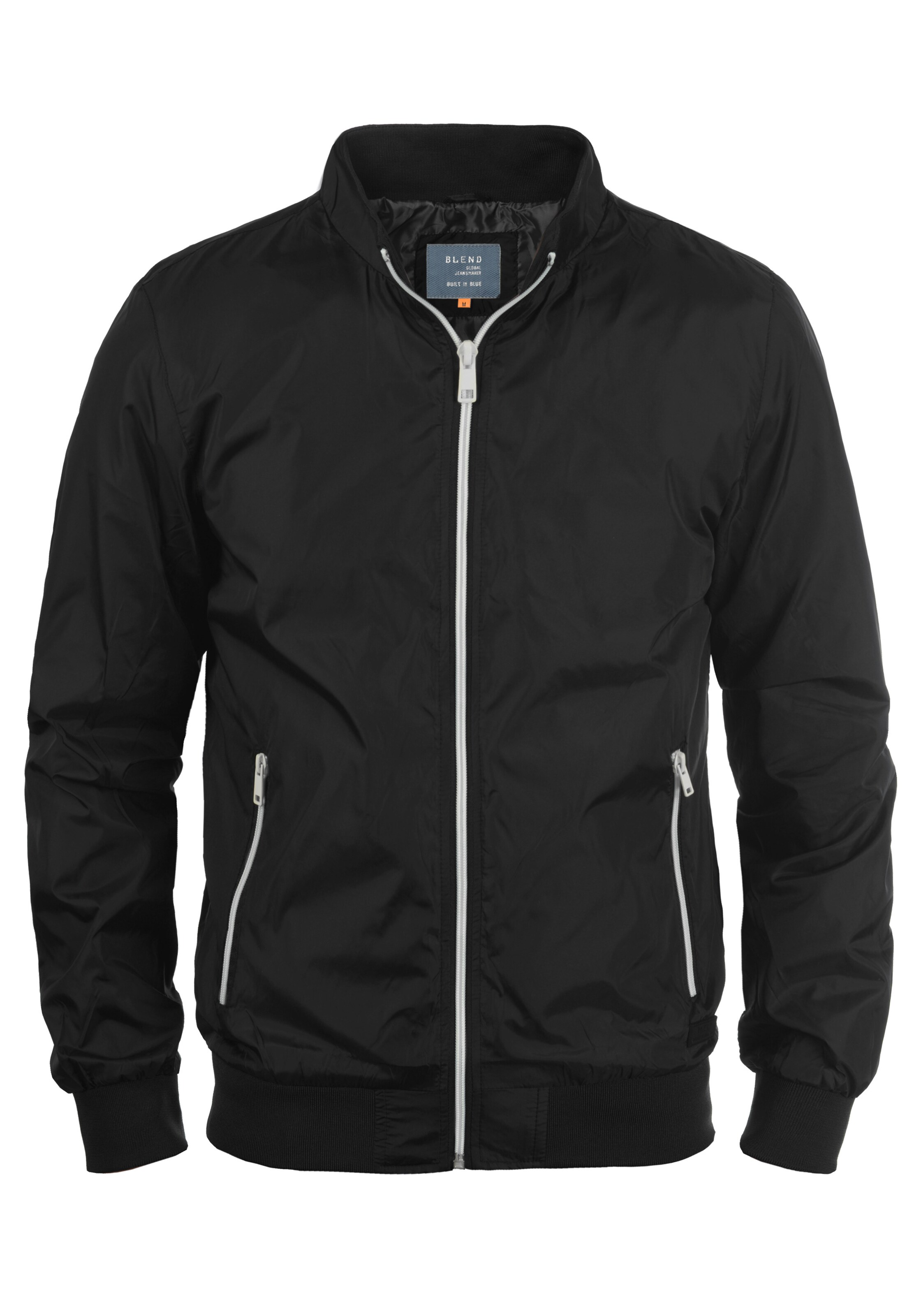 BLEND Jacke 'Brad' in Schwarz: Vorderseite