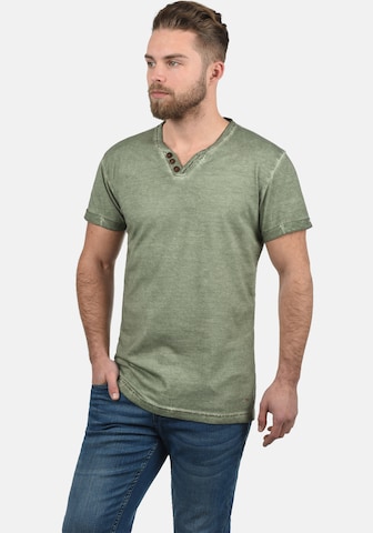 !Solid Shirt 'Tino' in Groen: voorkant