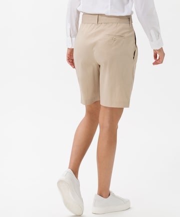 BRAX Regular Bandplooibroek 'Milla' in Beige