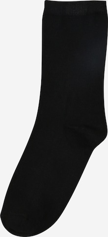 PIECES - Calcetines 'Elisa' en negro: frente