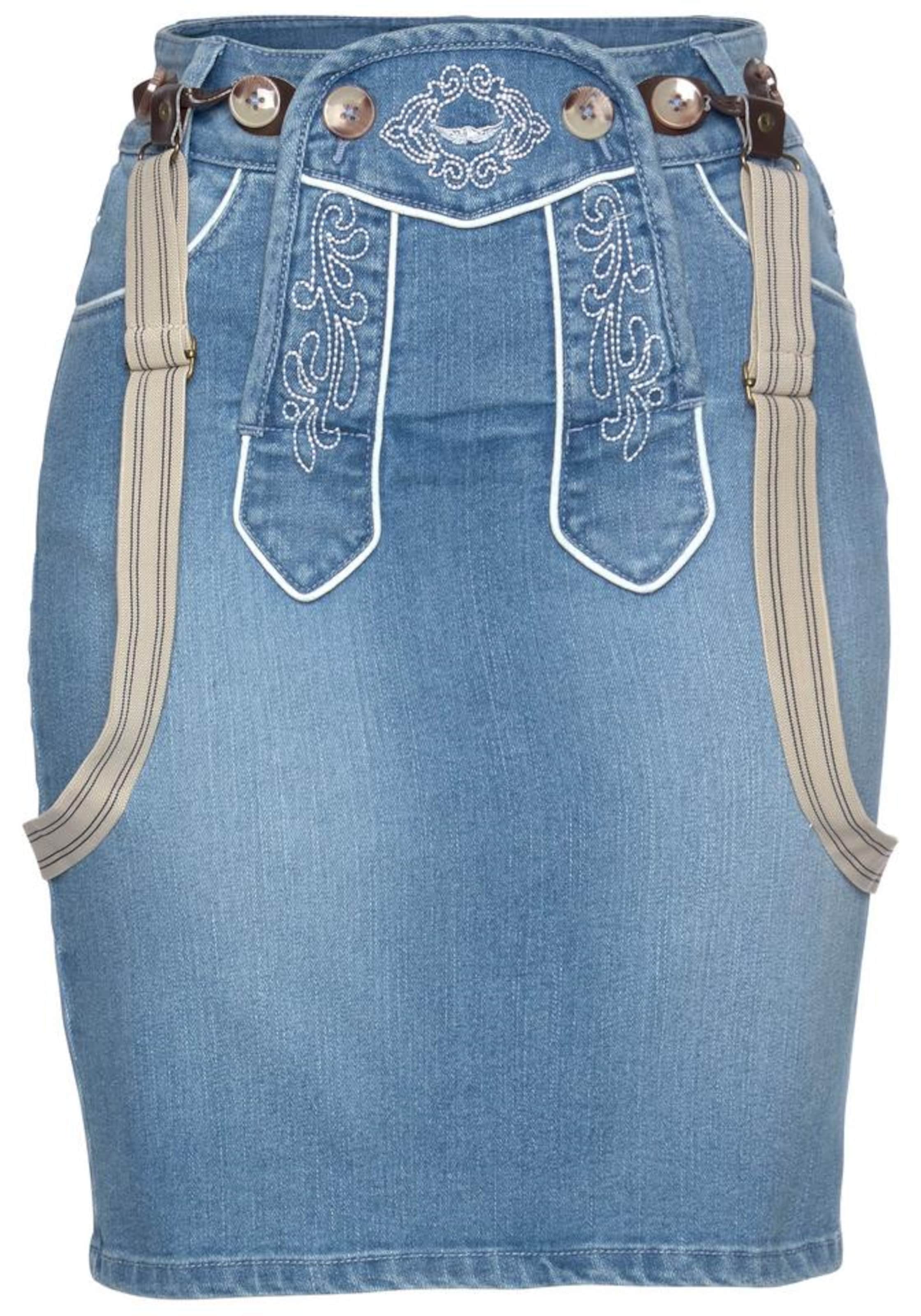 ARIZONA - Jeansrock 'Bavaria' in blue denim