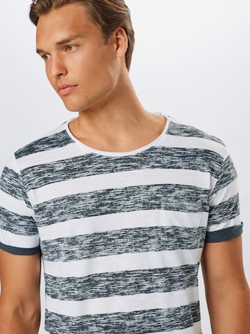 Key Largo Regular fit T-shirt 'Airflow' i blå