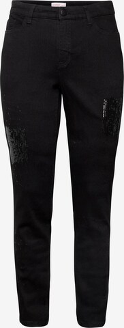 SHEEGO Skinny Jeans in Schwarz: predná strana