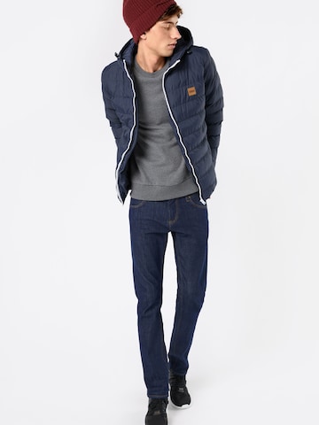 Urban Classics Winter jacket 'BASIC BUBBLE' in Blue