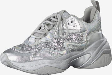 Sneaker low de la TAMARIS pe argintiu: față