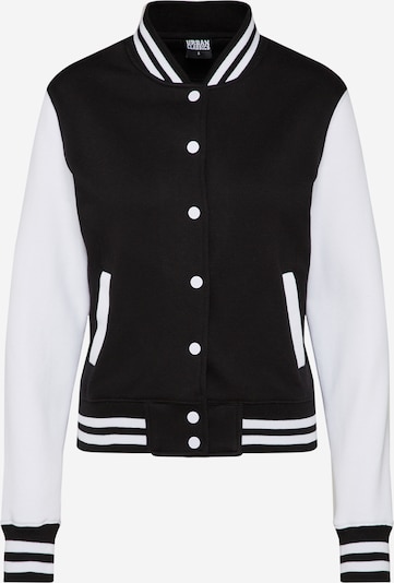 Džemperis iš Urban Classics, spalva – juoda / balta, Prekių apžvalga