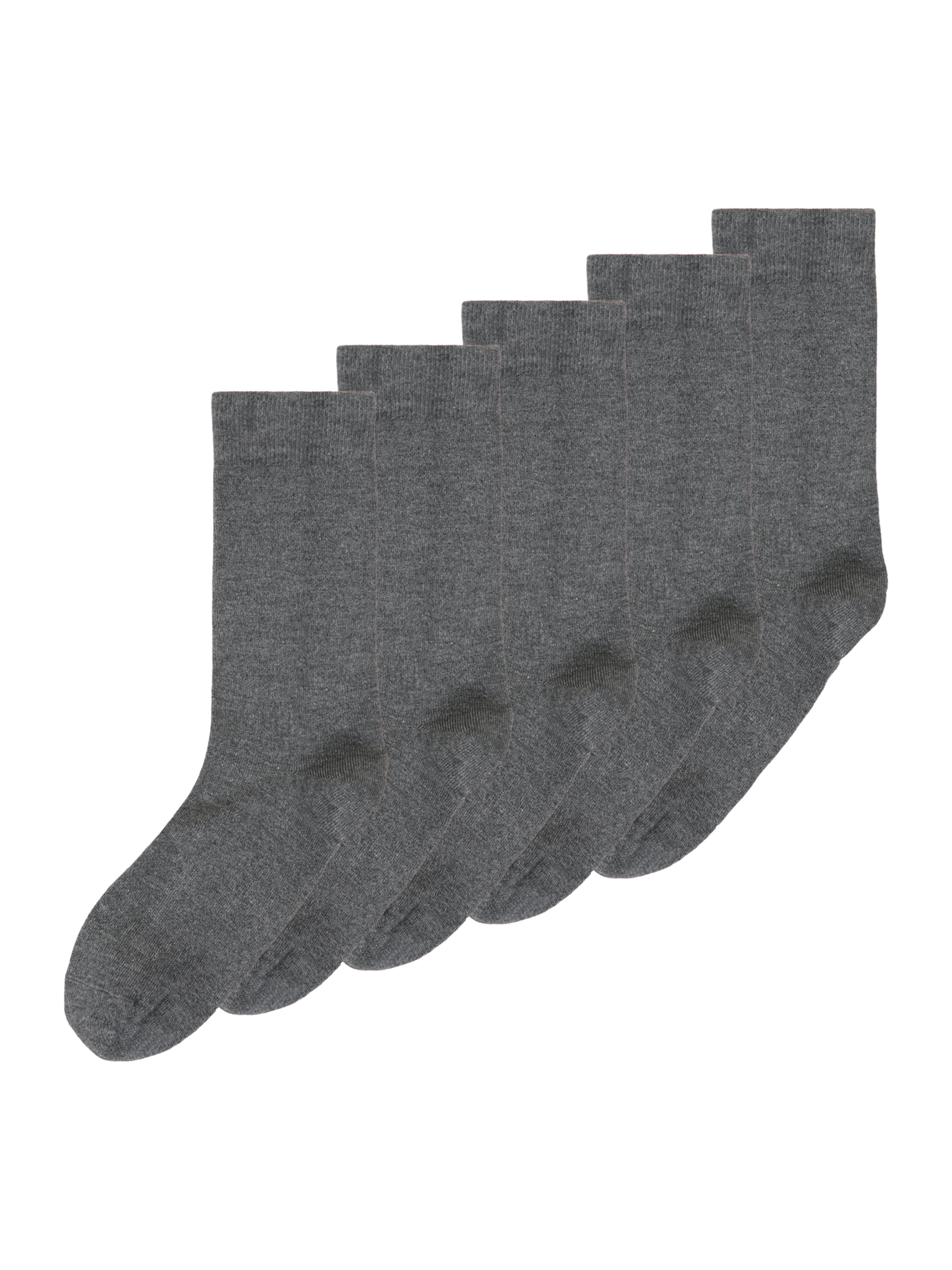 Resteröds Regular Socks in Grey: front