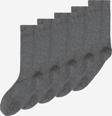Resteröds Regular Socks in Grey: front