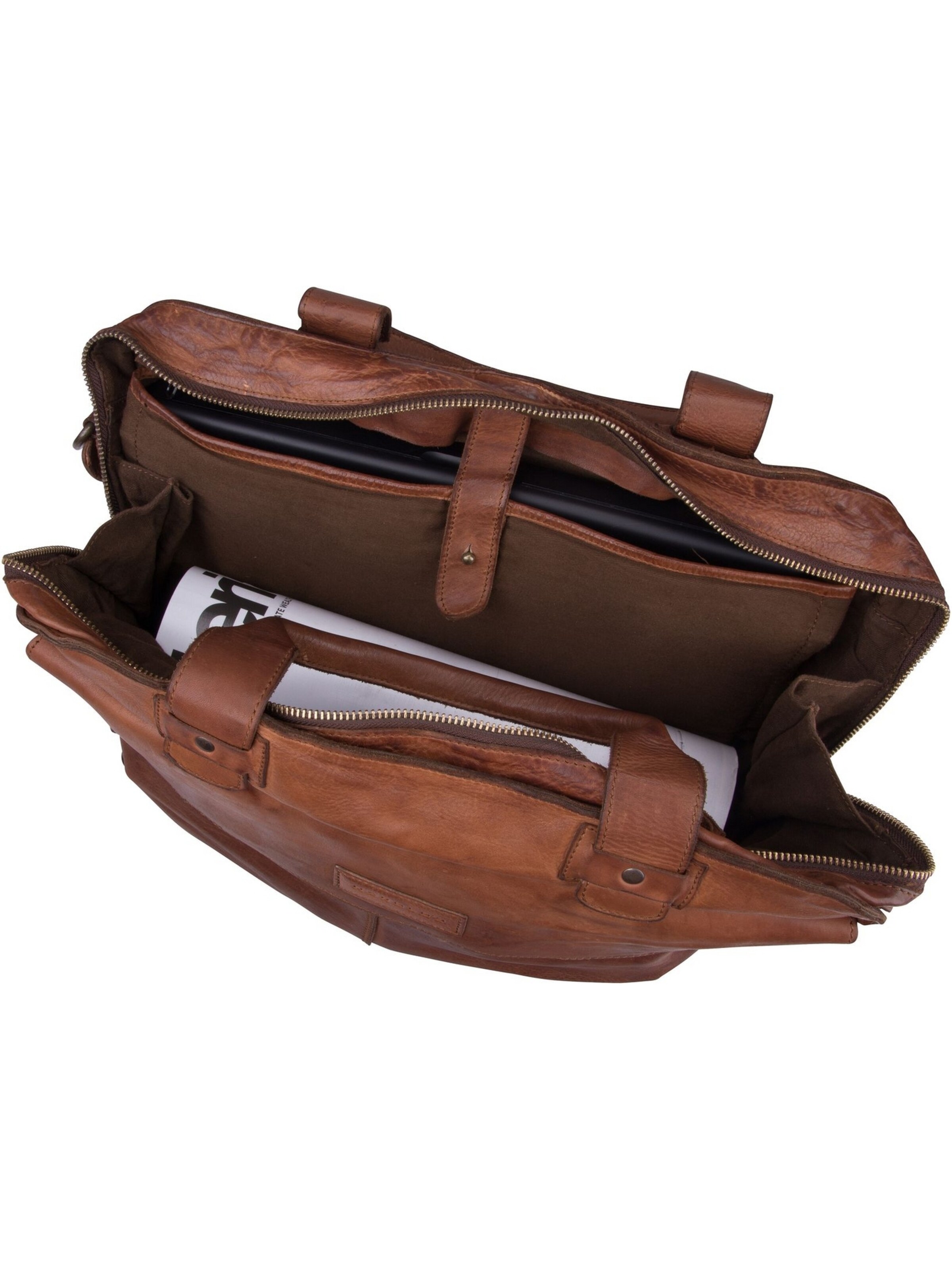 Harold's Document Bag in Brown