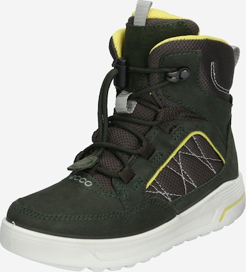 ECCO Boots in Green: front