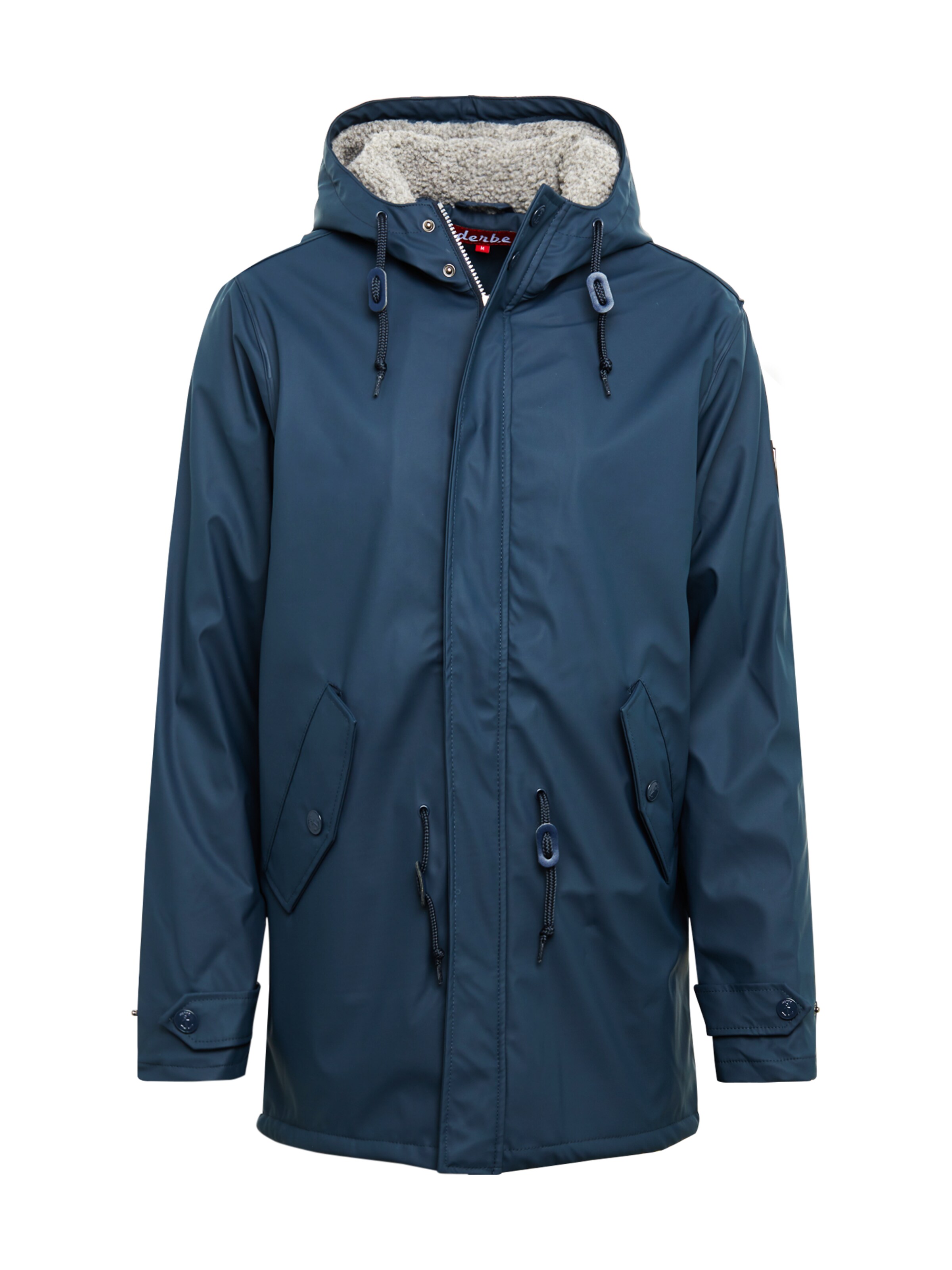 Derbe - Winterparka 'Trek Cozy' in de kleur Navy