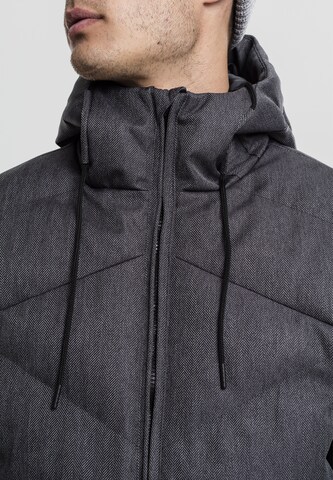 Urban Classics Winter Jacket in Grey