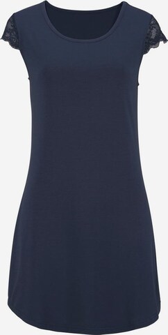 LASCANA Nightgown in Blue: front