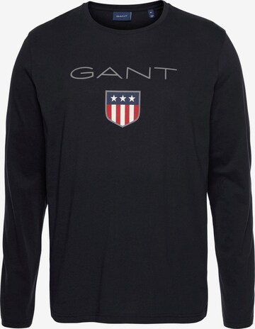 T-Shirt 'Shield' GANT en noir : devant