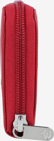 Esquire Geldbörse 'New Silk' in Rot