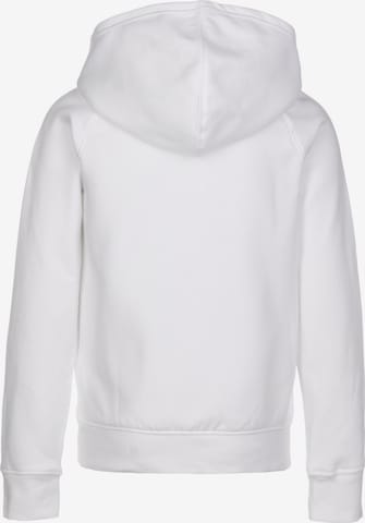 UNDER ARMOUR Hoodie 'Rival' in Weiß