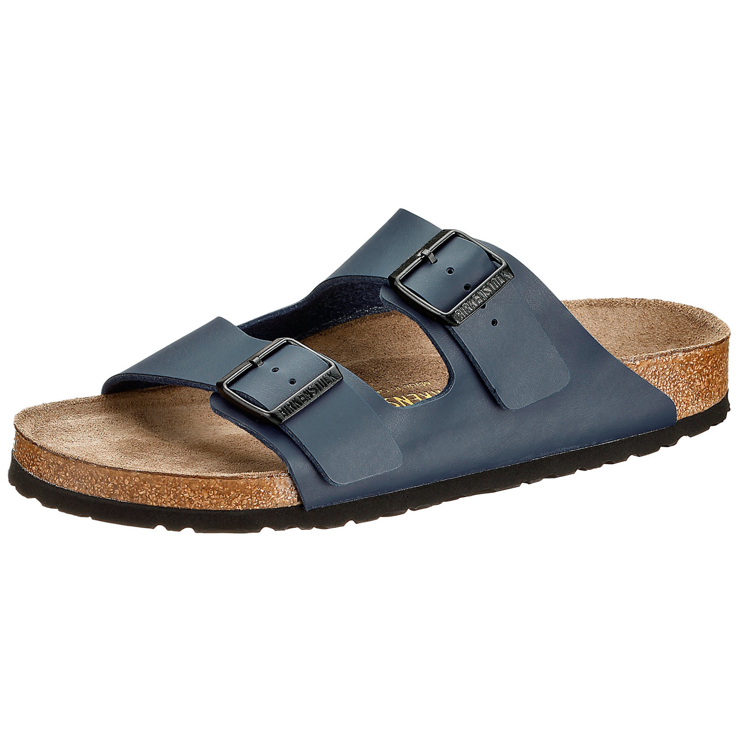 BIRKENSTOCK - Zapatos abiertos 'Arizona' en azul: frente