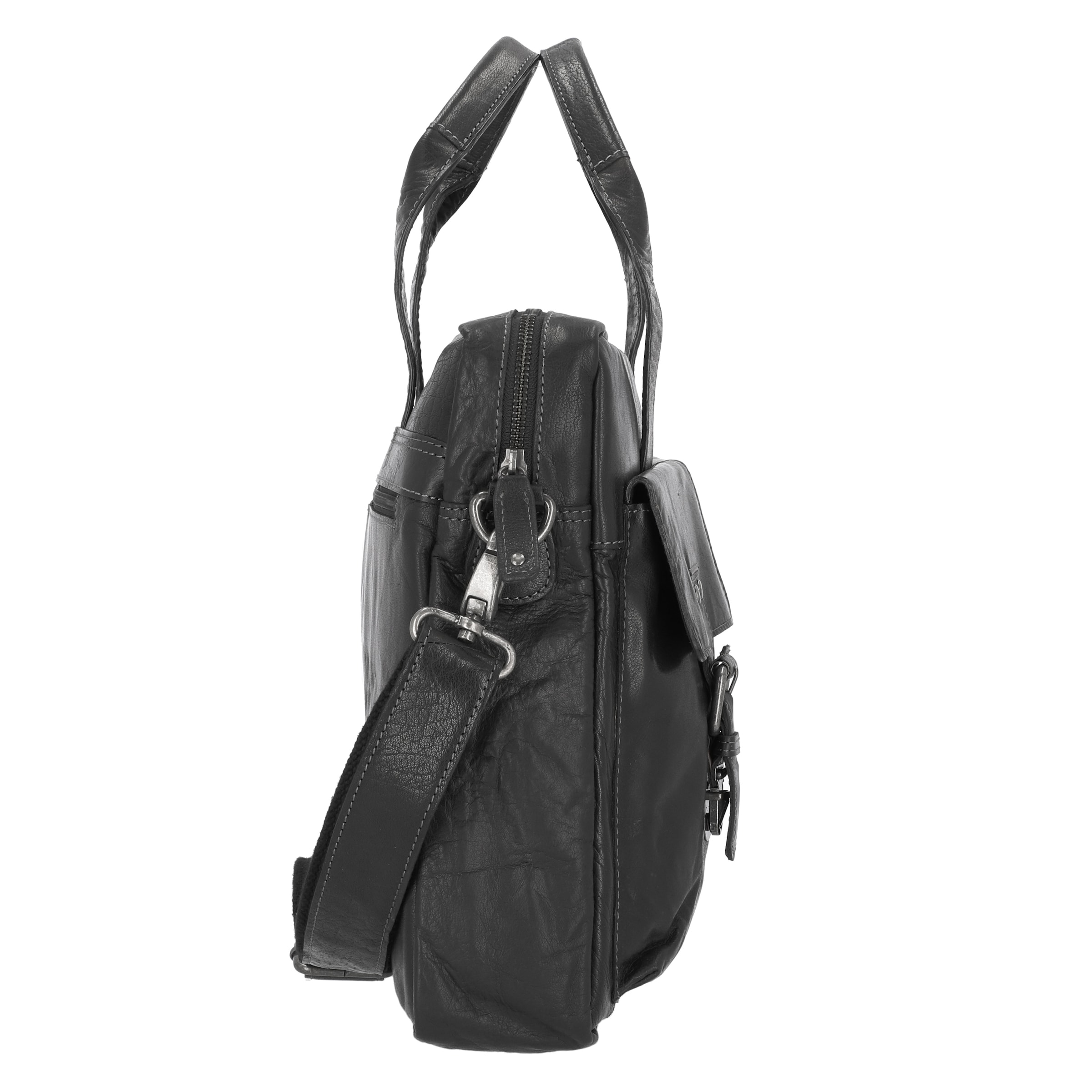 Pride and Soul Document Bag in Black