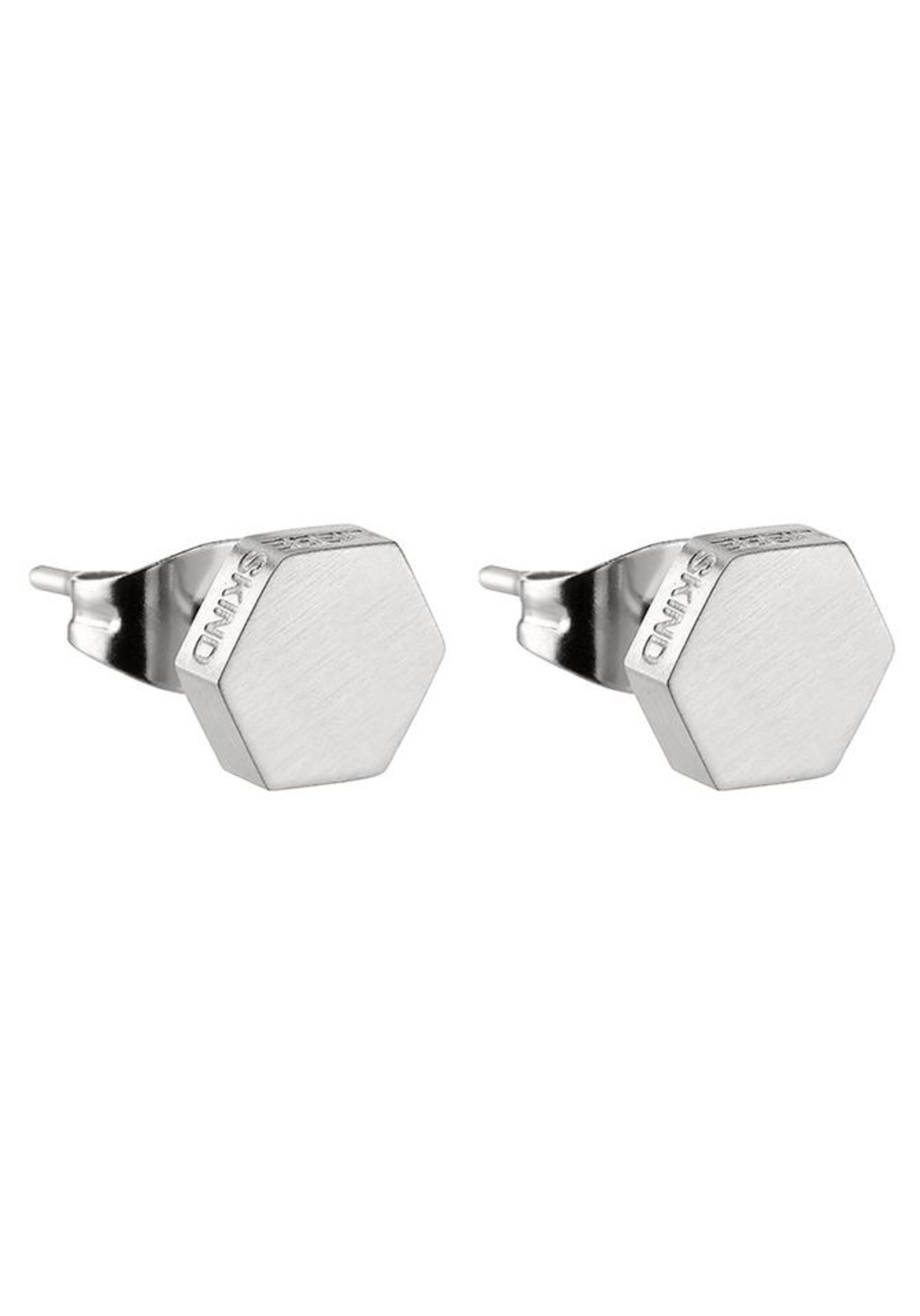 Boucles d'oreilles Liebeskind Berlin en argent : devant
