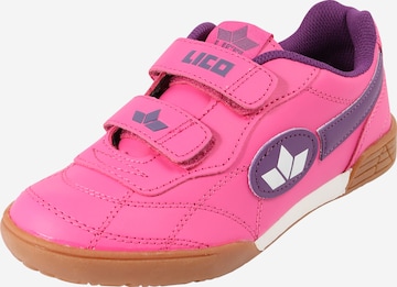 Scarpa sportiva 'Bernie V' di LICO in rosa: frontale