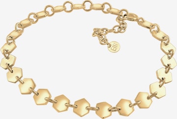 ELLI PREMIUM Armband 'Geo' in Gold