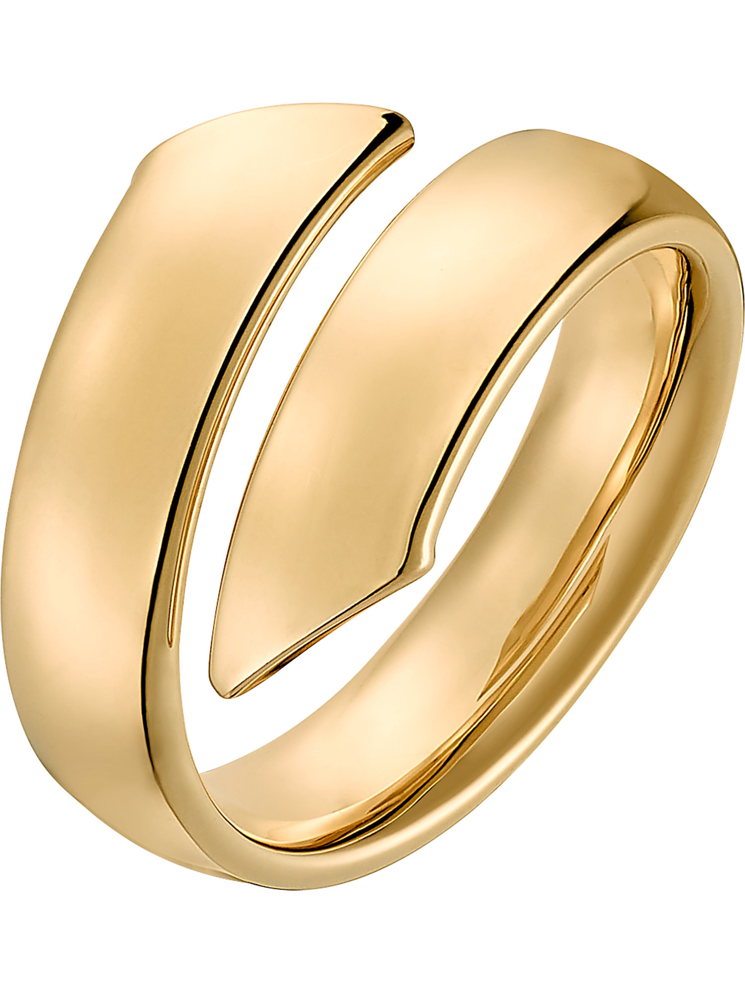 CHRIST Ring in Gold: Vorderseite
