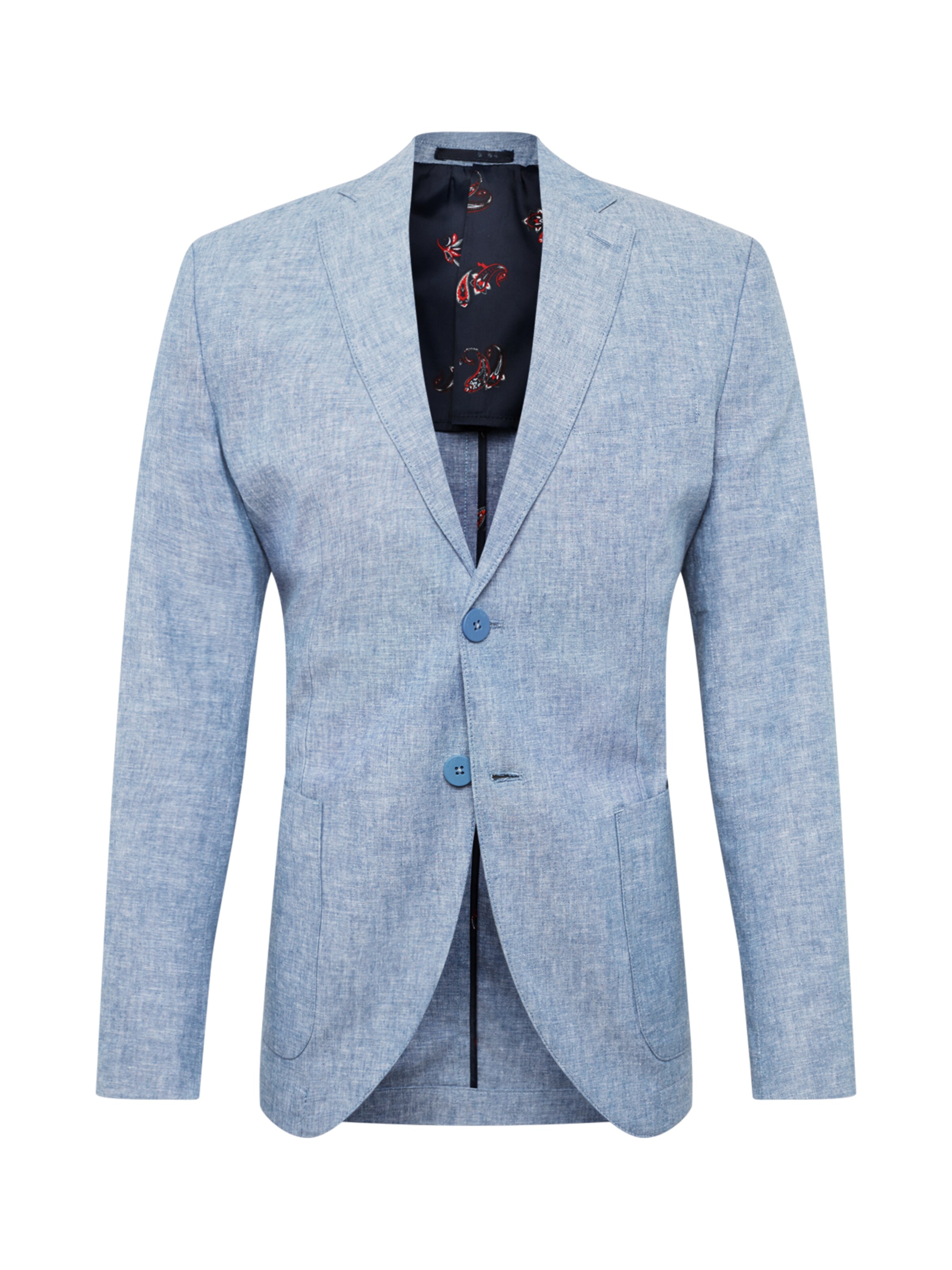 JACK & JONES - Business-colbert 'Julian' in de kleur Lichtblauw