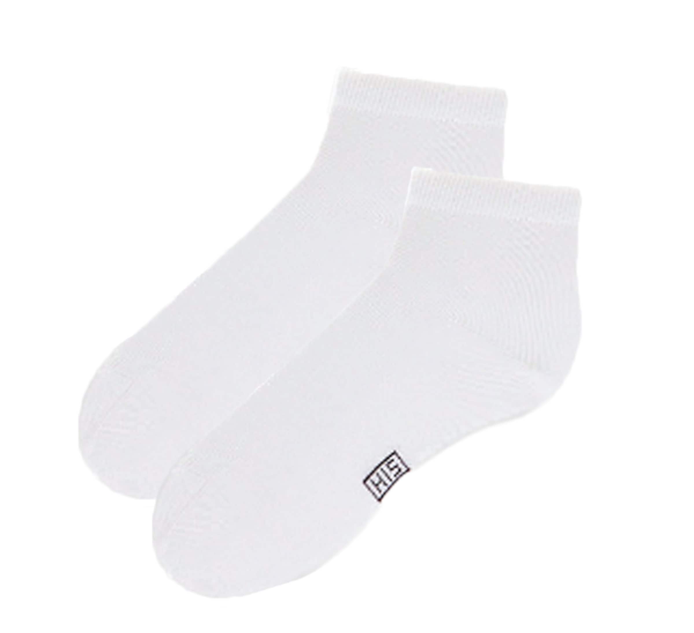 H.I.S regular Κάλτσες σουμπά σε λευκό: μπροστά