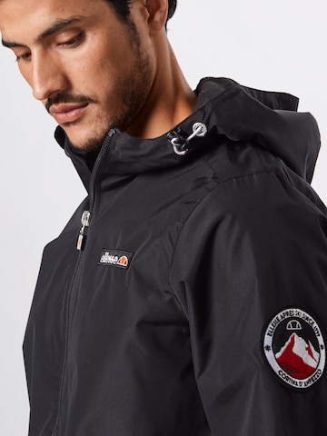 ELLESSE Regular fit Between-Season Jacket 'Terrazzo' in Black