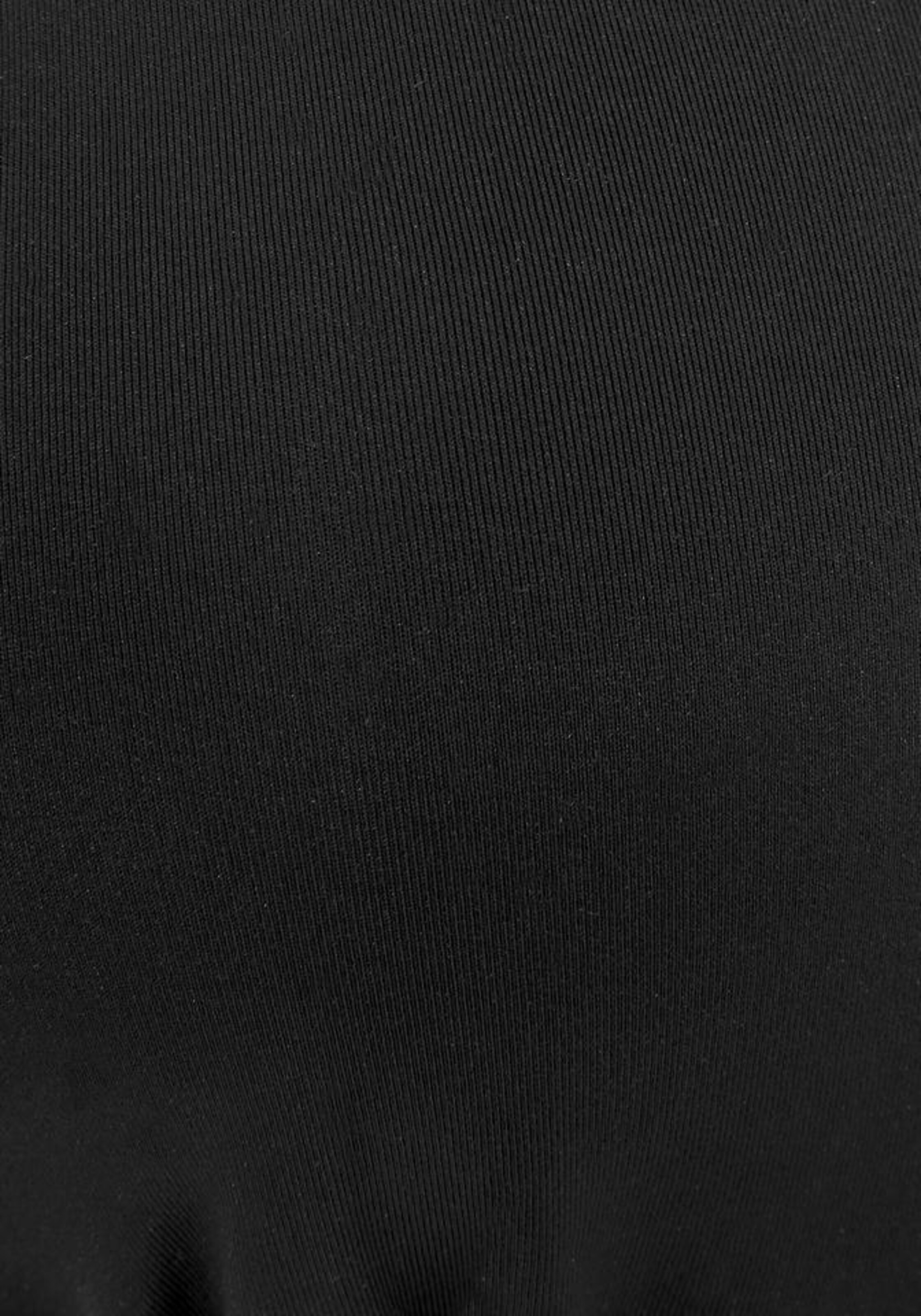 LASCANA Triangel Bikinioverdel 'Scallop' i sort