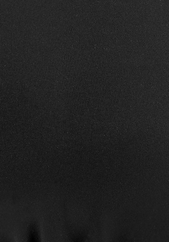 LASCANA Triangel Bikinitop in Schwarz