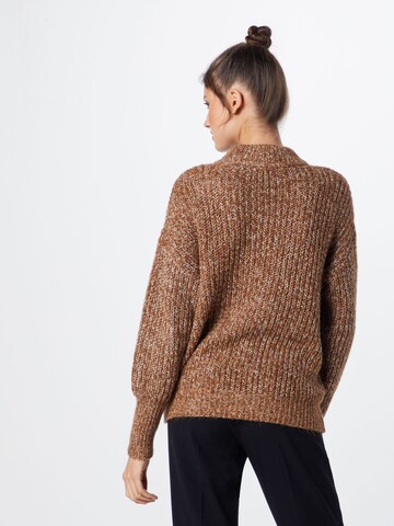 OPUS Pullover 'Panelopy' in Braun: zadná strana