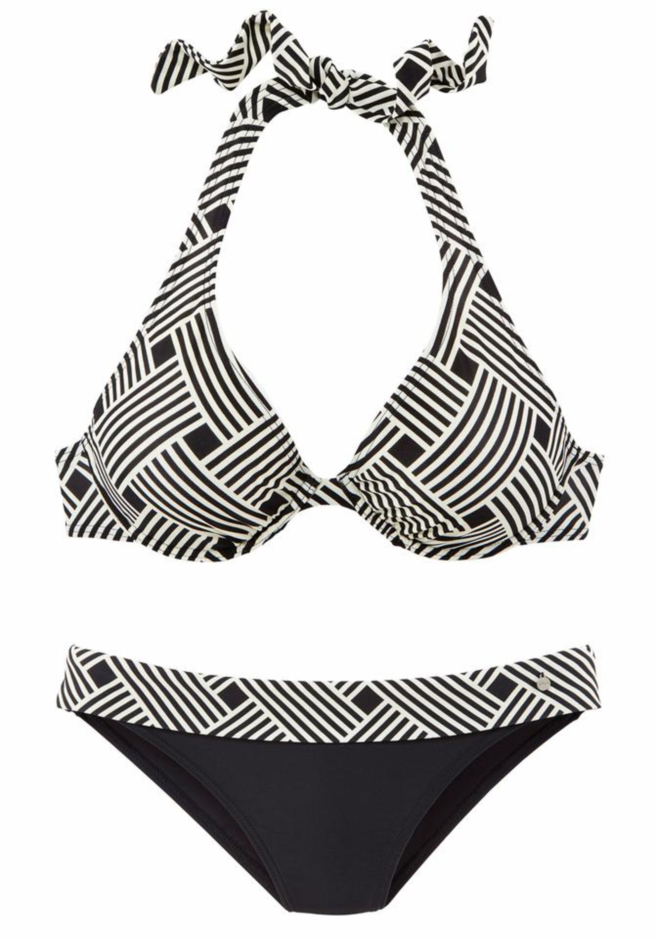 s.Oliver - Bügel-Bikini in schwarz