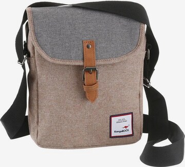 KangaROOS Crossbody Bag in Beige: front