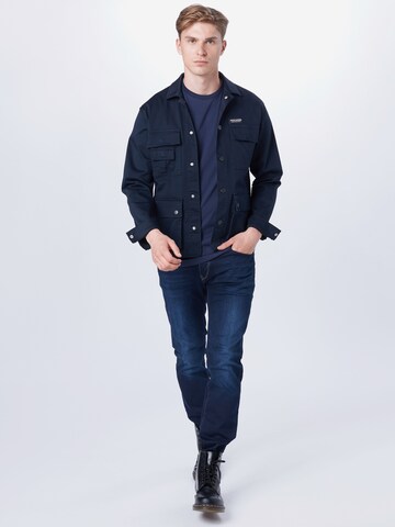 JACK & JONES Shirt 'Boro' in Blauw