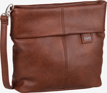 ZWEI Crossbody Bag 'Mademoiselle' in Brown: front