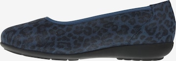 Natural Feet Ballet Flats 'Jasmin' in Blue: front