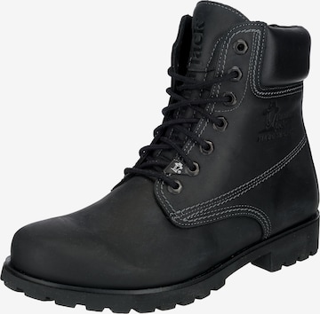 PANAMA JACK Lace-Up Boots 'Panama 3' in Black: front