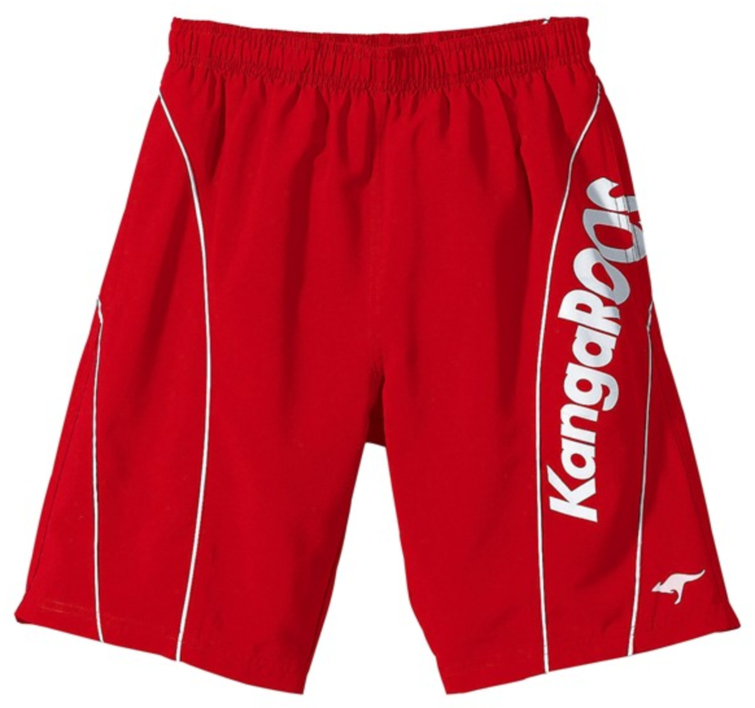 KangaROOS Board Shorts in Red: front
