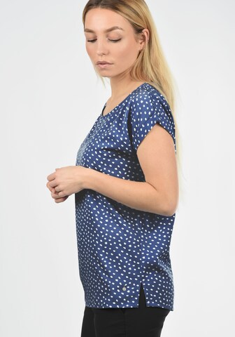 Blend She Blouse 'Amarena' in Blauw