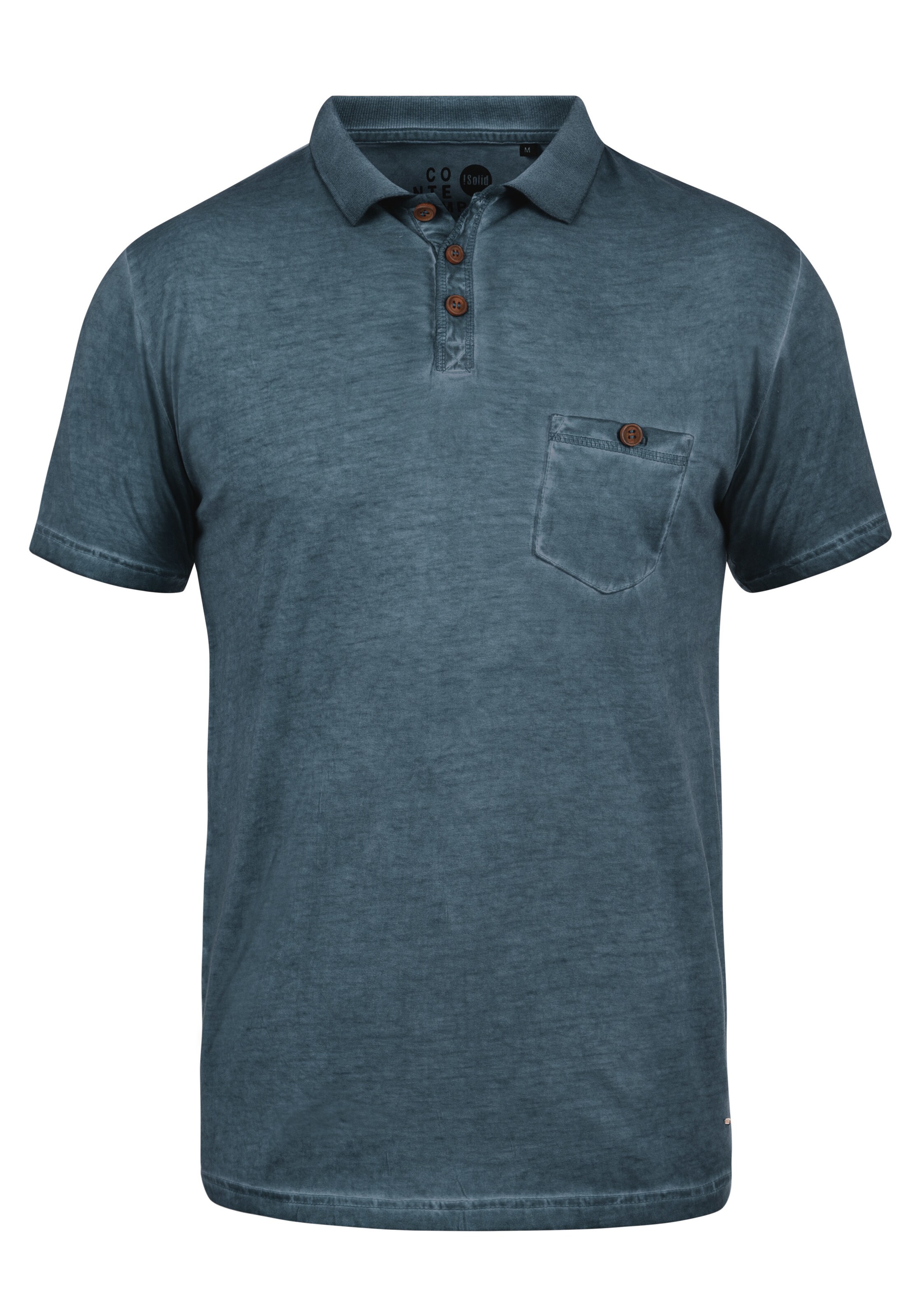 !Solid - Camisa 'Termann' em azul: frente