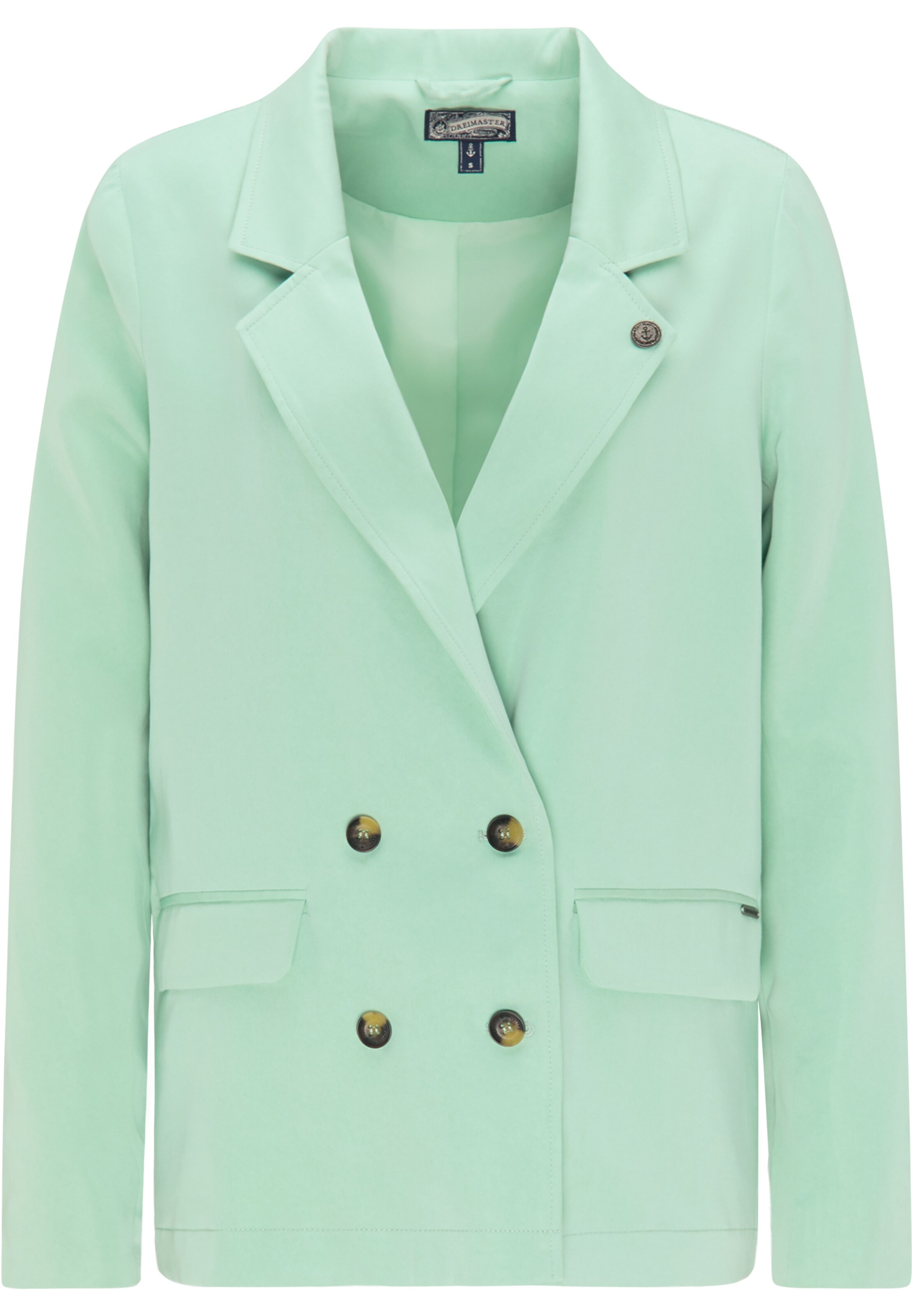 DREIMASTER - Blazer em verde: frente