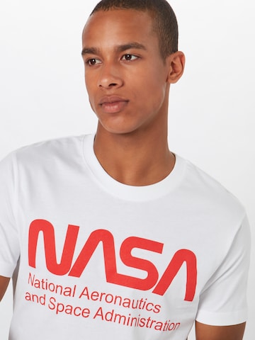 Mister Tee Shirt 'NASA' in White