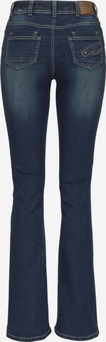 ARIZONA Bootcut-Jeans in Blau