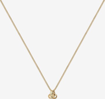 ELLI PREMIUM Halskette Knoten in Gold