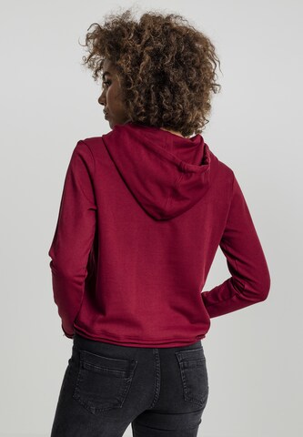 Urban Classics Sweatshirt in Red