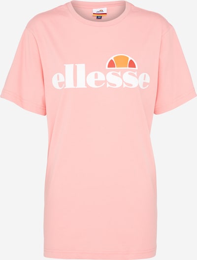 ELLESSE T-Shirt 'Albany' in orange / rosa / rot / weiß, Produktansicht