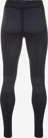 ODLO Slim fit Workout Pants 'Evolution' in Black