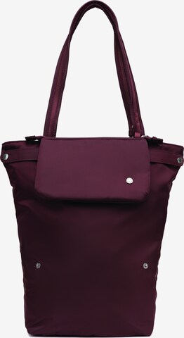 Pacsafe Shopper in Purple: front